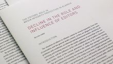 Decline in the Role and Influence of Editors in Albania