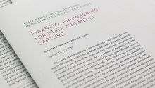 Financial engineering for state and media capture 