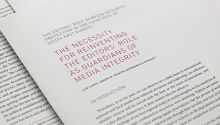 The necessity for reinventing the editors’ role as guardians of media integrity 